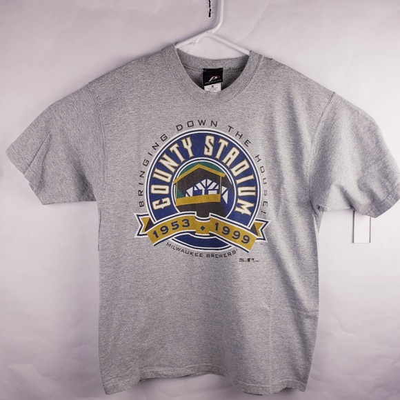 vintage milwaukee brewers shirt